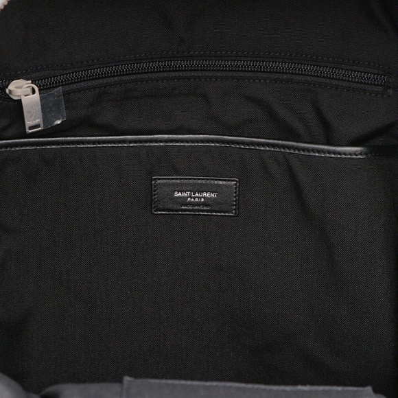 Saint Laurent YSL City Backpack Hibiscus Flowers Canvas New - Picture 6 of 6